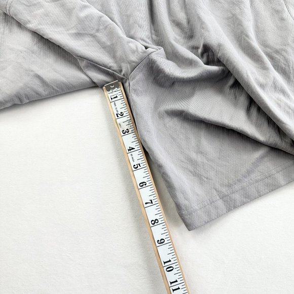 Nike Basketball Shorts Mens XL Grey Dri Fit Lightweight Running Sports Trunks - Picture 9 of 12